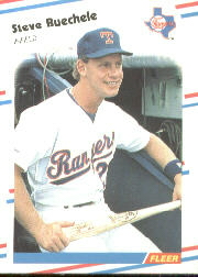1988 Fleer Baseball Cards      463     Steve Buechele